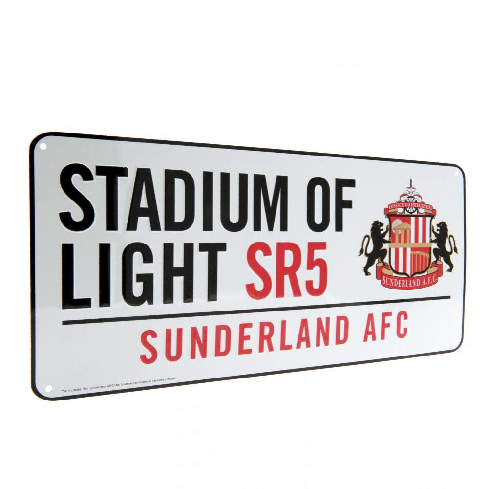 Sunderland AFC Street Sign – Stadium Of Light Road Sign - Signs & Plaques at Gift Moments