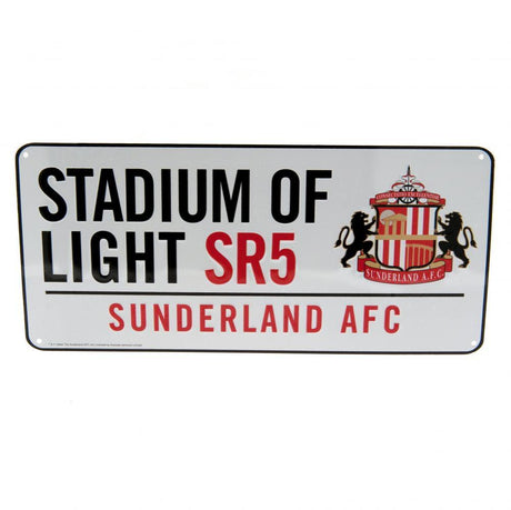 Sunderland AFC Street Sign – Stadium Of Light Road Sign - Signs & Plaques at Gift Moments