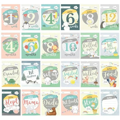 Personalised Baby Cards: For Milestone Moments - Keepsakes at Gift Moments