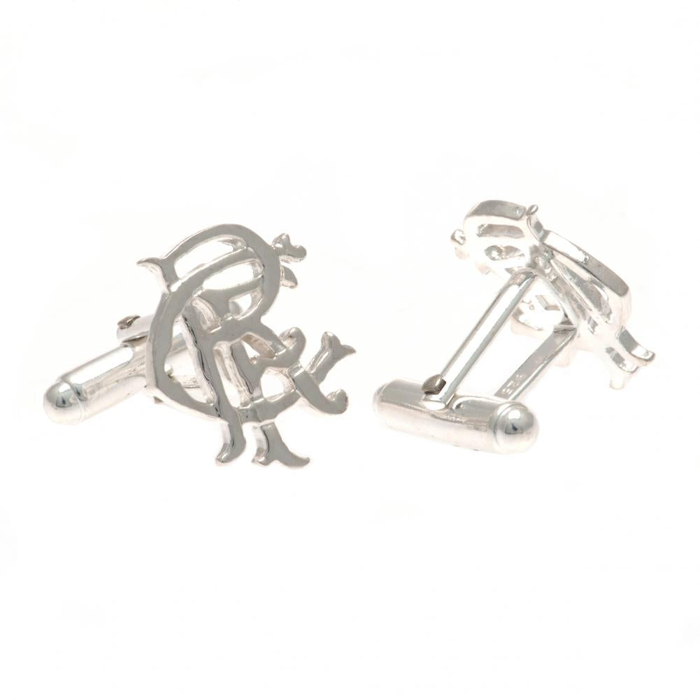 Rangers FC Sterling Silver Crest Cufflinks - Cufflinks & Tie Slides at Gift Moments