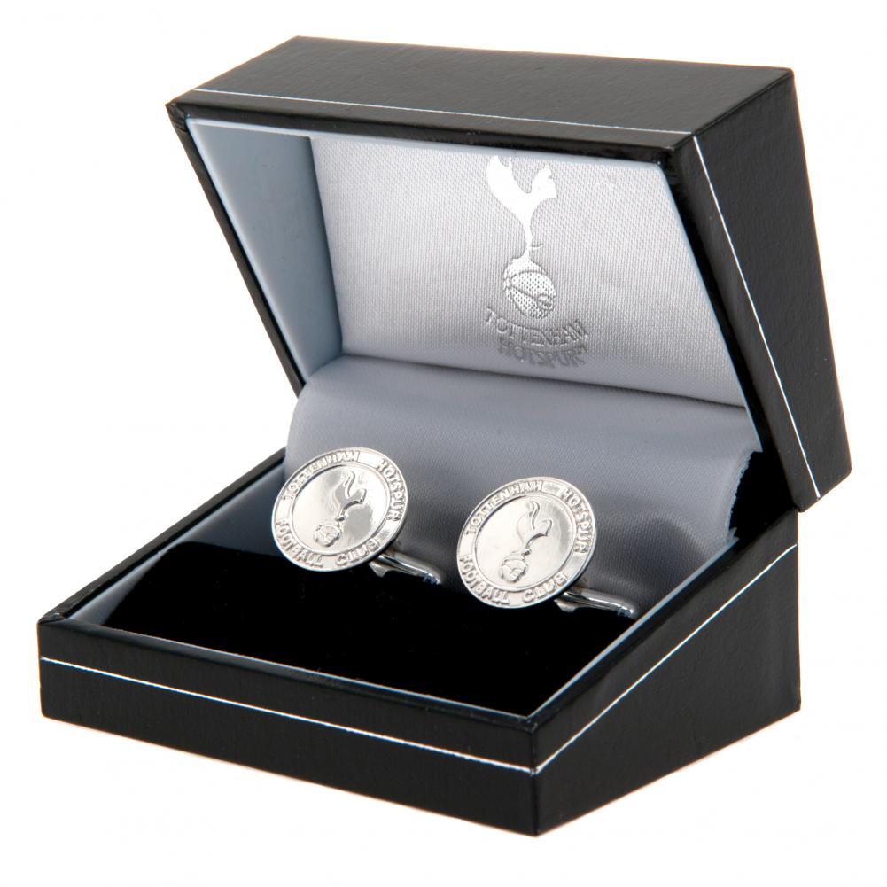 Tottenham Hotspur FC Sterling Silver Cufflinks - Cufflinks & Tie Slides at Gift Moments