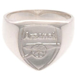 Arsenal FC Sterling Silver Crest Ring - Small Size - Jewellery at Gift Moments