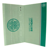 Celtic FC Huddle Birthday Card with Badge: 3 - Greeting Cards By Celtic