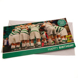 Celtic FC Huddle Birthday Card with Badge: 1 - Greeting Cards By Celtic