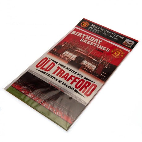 Manchester United FC Pop-Up Birthday Card - Greeting Cards at Gift Moments