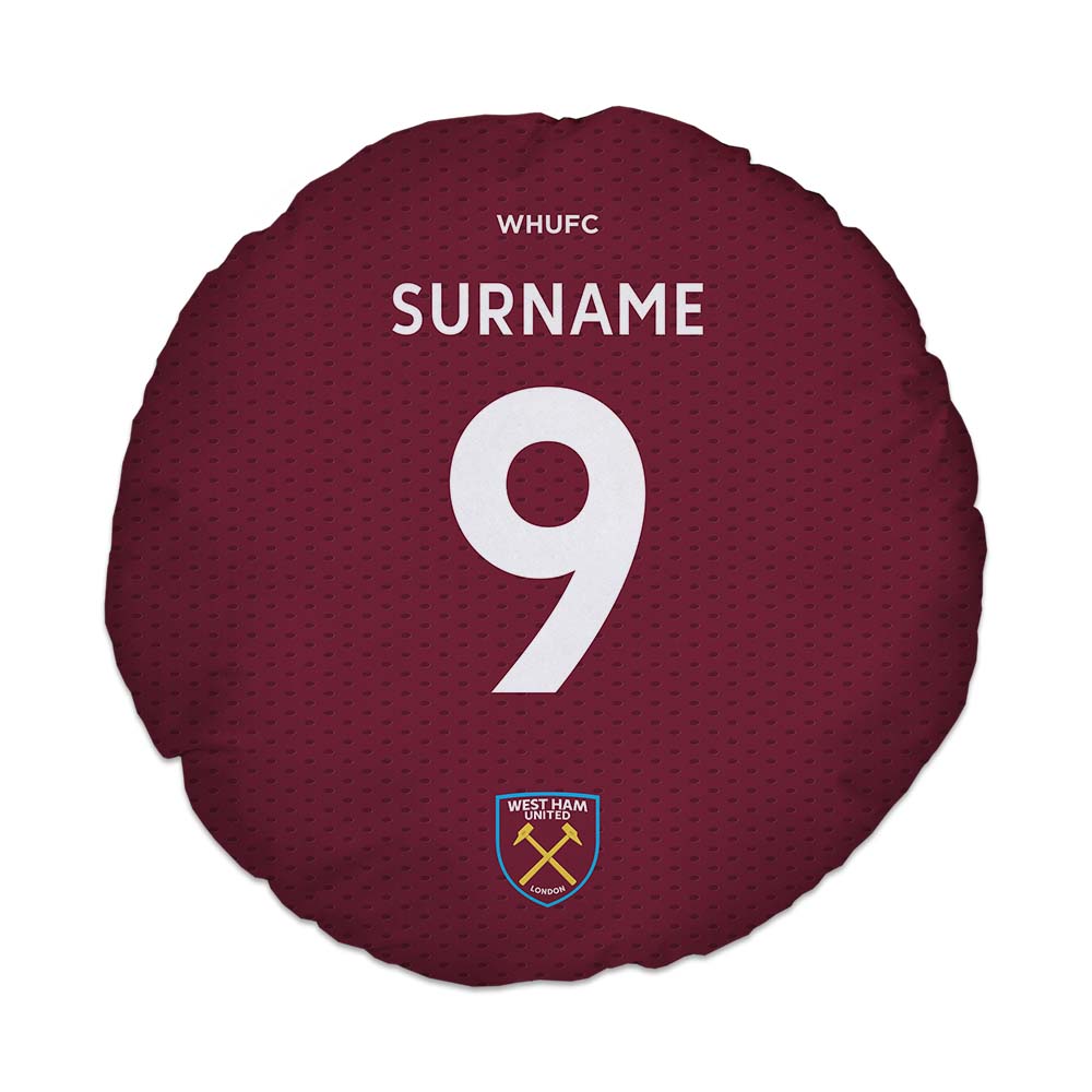 Personalised West Ham United FC 24" Dog Bed - Pet Products at Gift Moments