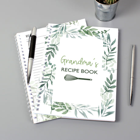 Botanical A4 Recipe Book - Gift Moments