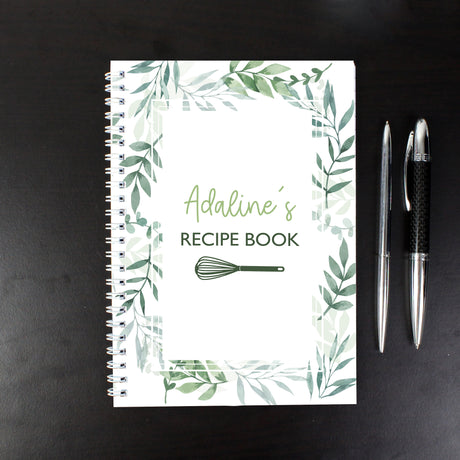 Botanical A4 Recipe Book - Gift Moments