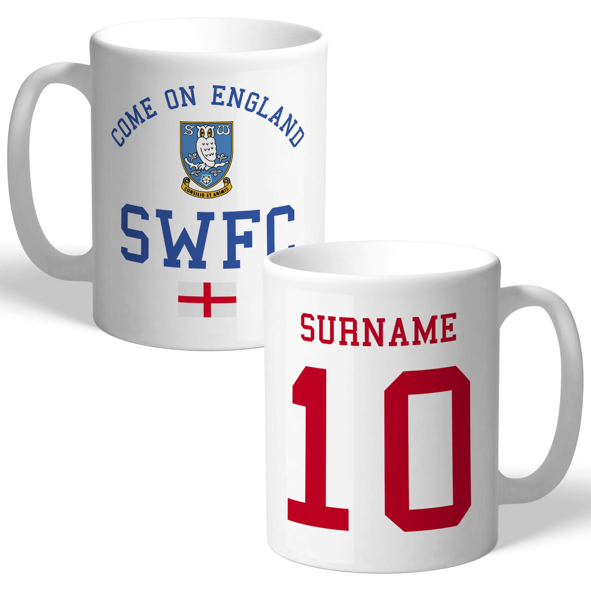 Personalised Sheffield Wednesday FC Mug: 1 - Mugs By Sheffield Wednesday