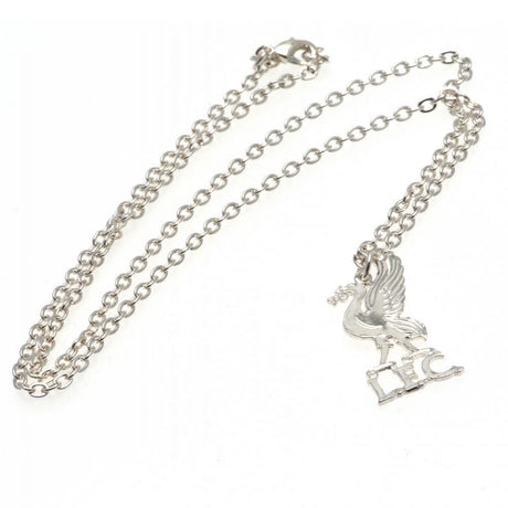 Liverpool FC Silver Plated Pendant & Chain - Jewellery at Gift Moments