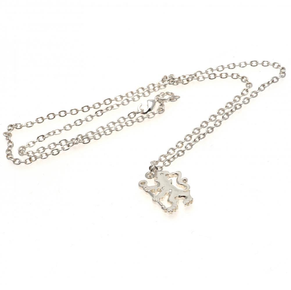 Chelsea FC Silver Plated Pendant & Chain LN - Jewellery at Gift Moments