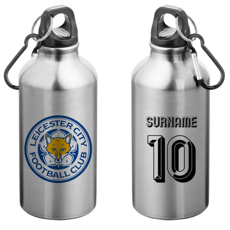 Personalised Leicester City FC Retro Water Bottle - Water Bottles at Gift Moments