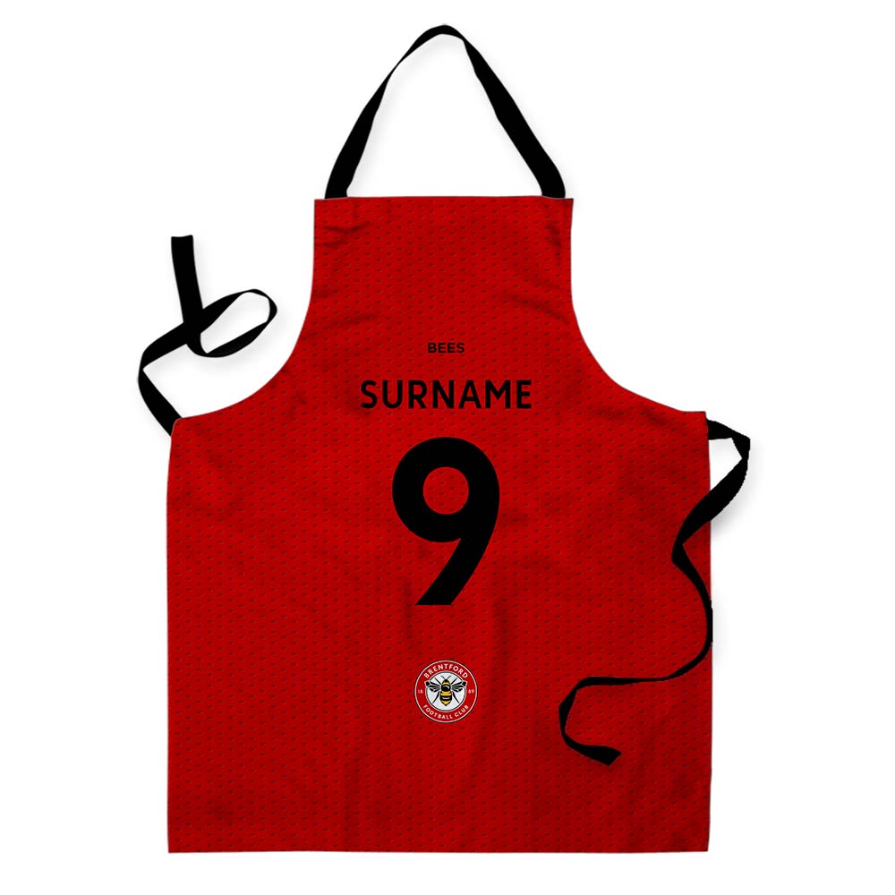 Personalised Brentford FC Kids Apron - Aprons at Gift Moments