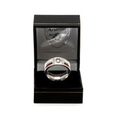 Arsenal FC Colour Stripe Ring Large - Jewellery at Gift Moments