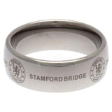 Chelsea FC Super Titanium Ring Small - Official Licensed Product - Jewellery at Gift Moments