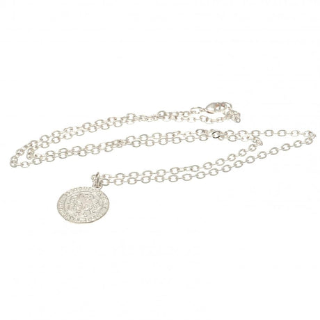 Leicester City FC Silver Plated Pendant & Chain - Jewellery at Gift Moments