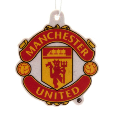 Manchester United FC Air Freshener - Classic Crest Design - Car Accessories at Gift Moments