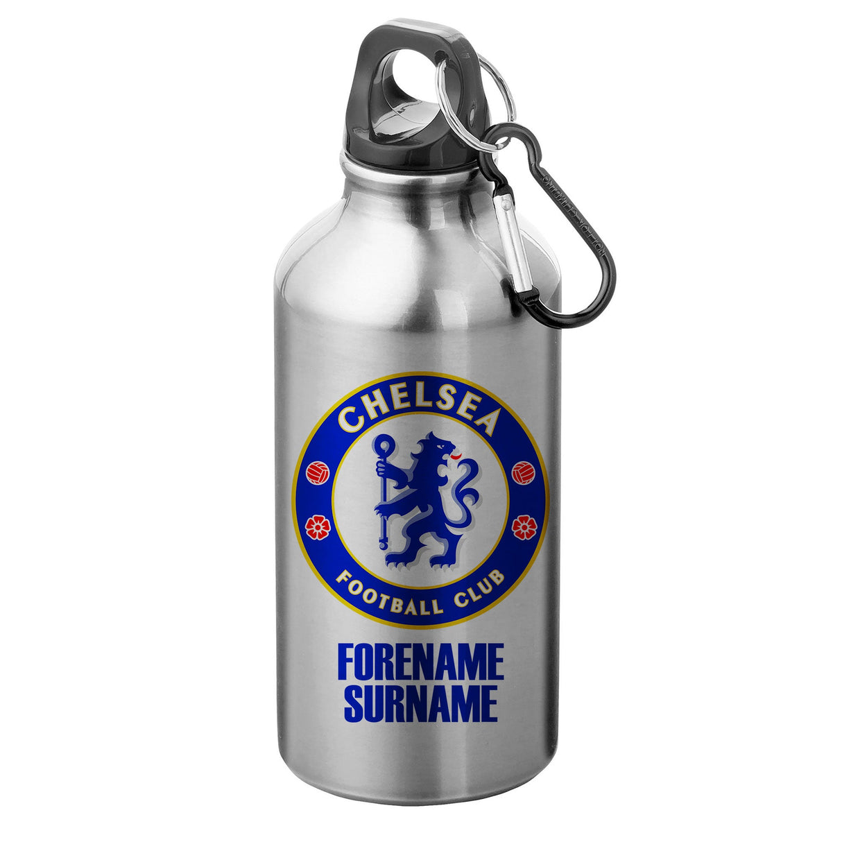 Personalised Chelsea FC Crest Sport Bottle: 1 - Water Bottles By Chelsea