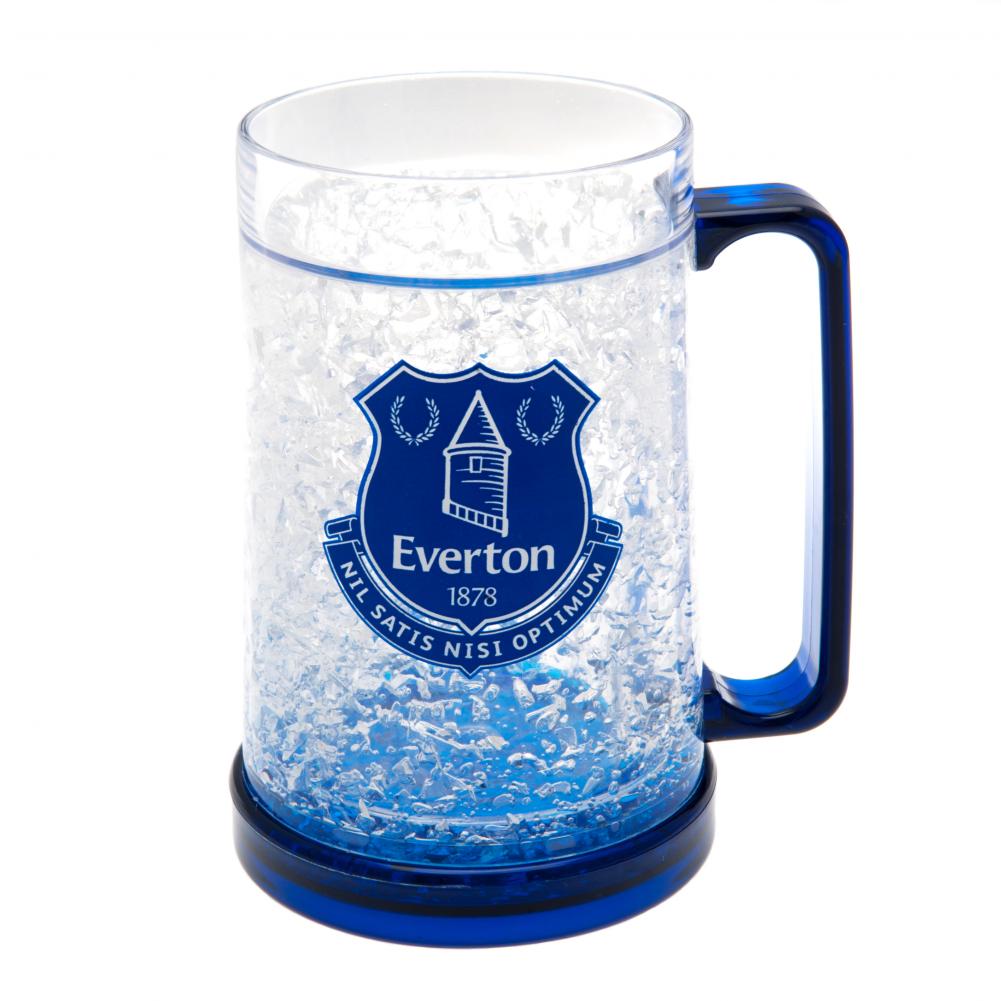 Everton FC Freezer Mug - Frosted Double Walled Gel Mug - Mugs at Gift Moments