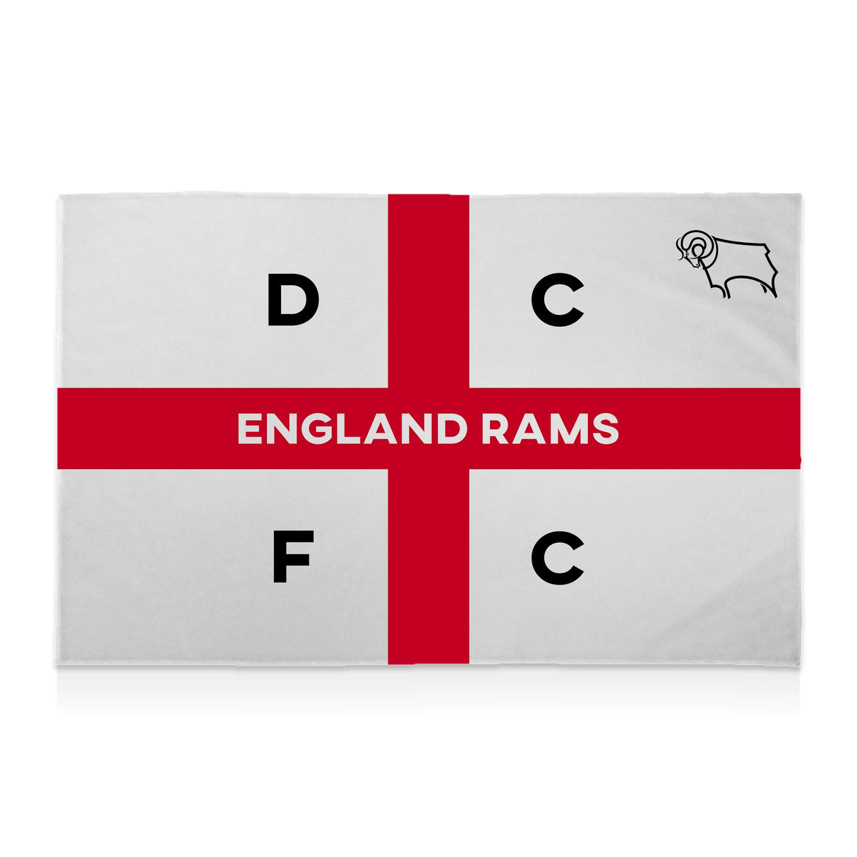 Personalised Derby County England 8ft x 5ft Banner - Flags & Banners at Gift Moments