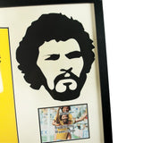 Brasil Socrates Signed Shirt Silhouette - Signed Memorabilia at Gift Moments