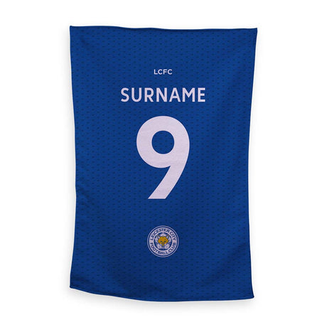 Personalised Leicester City FC Shirt Tea Towel - Tea Towels at Gift Moments