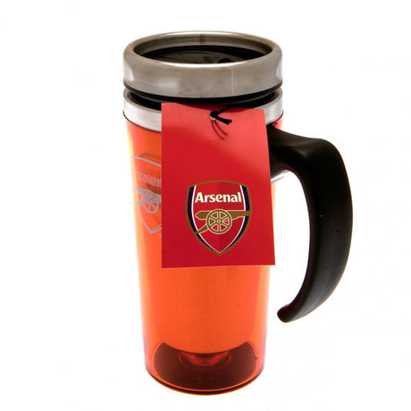 Arsenal FC Travel Mug - Stainless Steel Thermal Tumbler - Mugs at Gift Moments