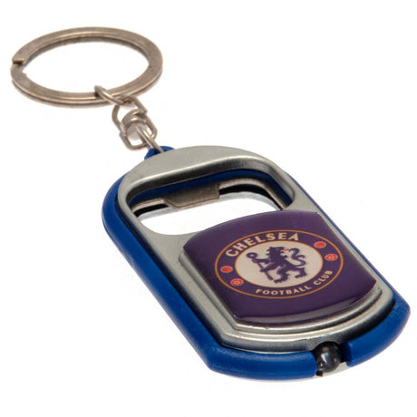 Chelsea FC Keyring Torch Bottle Opener - Keyrings at Gift Moments