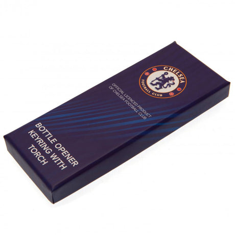 Chelsea FC Keyring Torch Bottle Opener - Keyrings at Gift Moments