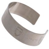 Arsenal FC Classic Stainless Steel Bangle - Jewellery at Gift Moments