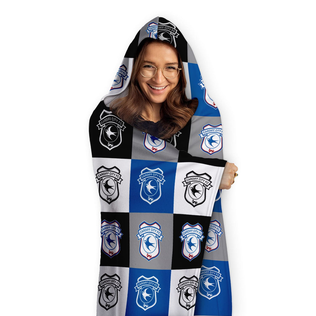 Cardiff City FC Hooded Blanket: 1 - Blankets By Cardiff City