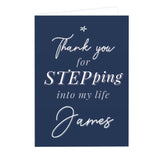 Personalised Stepdad Card - Greeting Cards at Gift Moments