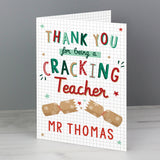 Cracking Teacher Card - Gift Moments