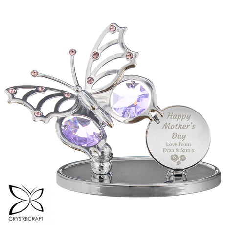 Personalised Crystocraft Butterfly for Mother’s Day: 3 - Keepsakes By Crystocraft