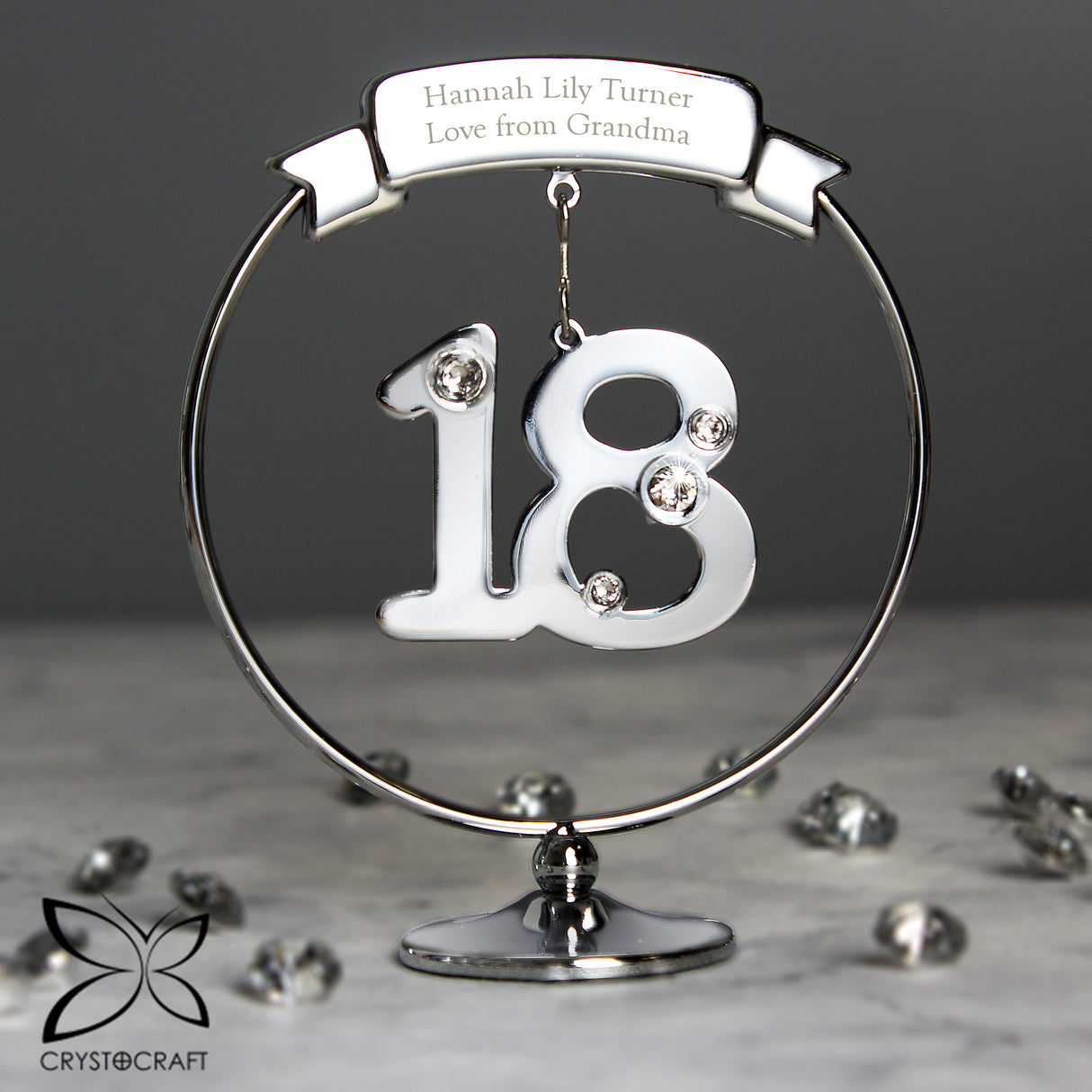 Crystocraft 18th Celebration Ornament - Gift Moments