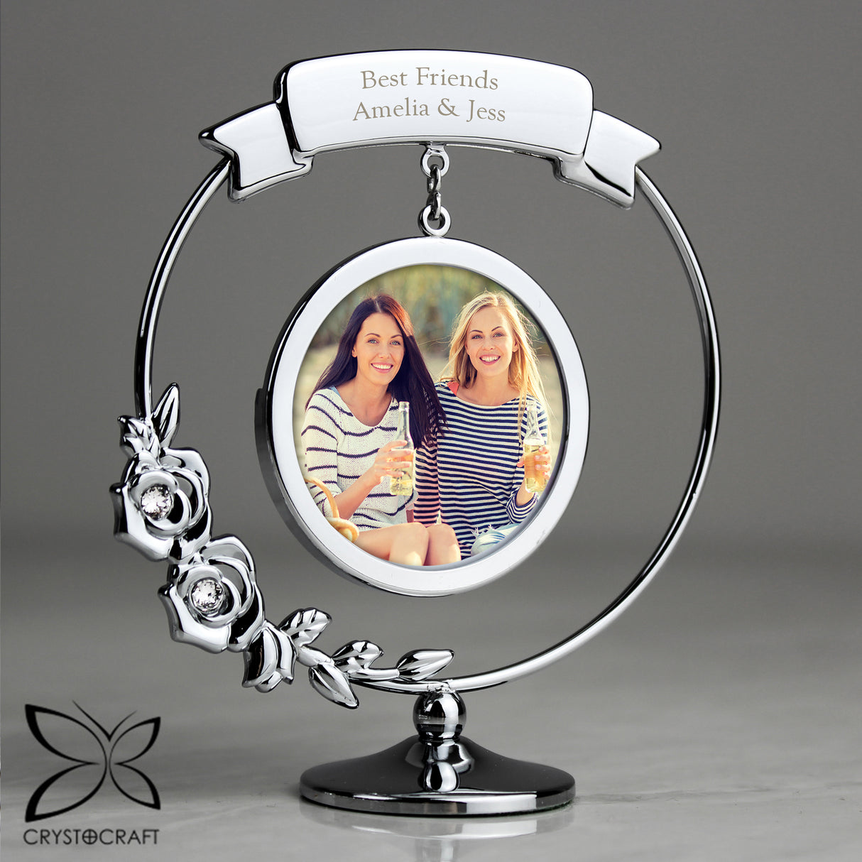 Personalised Crystocraft Photo Frame Ornament - Keepsakes at Gift Moments