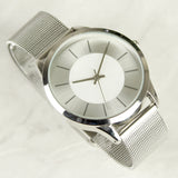 Personalised Silver with Mesh Style Strap Watch - Watches at Gift Moments