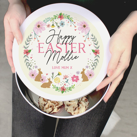 Personalised Easter Treat Storage Tin: 3 - Storage By Gift Moments