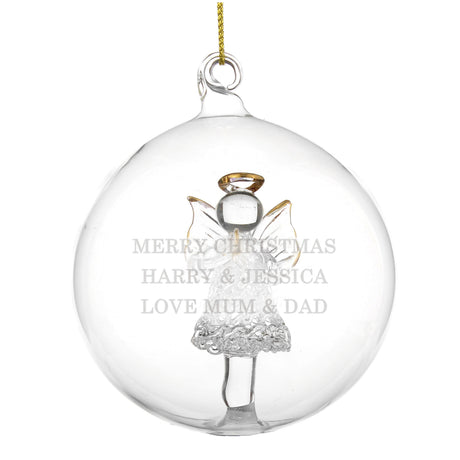 Luxury Glass Christmas Baubles - Gift Moments