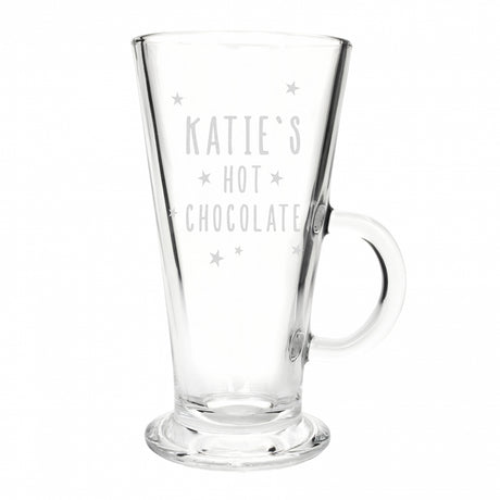 Stars Hot Chocolate Latte Glass - Gift Moments