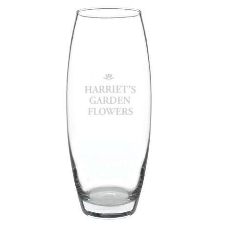 Personalised Bold Font Bullet Vase - Vases & Plant Pots at Gift Moments