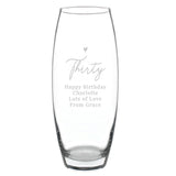 Personalised Big Age Bullet Vase - Vases at Gift Moments