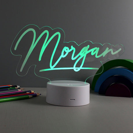 Text LED Colour Changing Light - Gift Moments