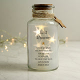 Personalised Message LED Glass Jar: 2 - LED Lighting By Gift Moments