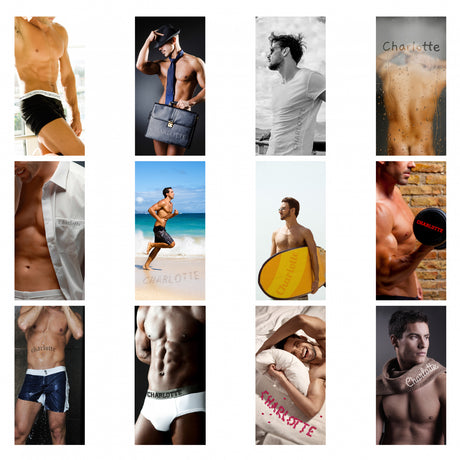 Personalised Hot Hunks Desk Calendar - Calendars & Planners at Gift Moments