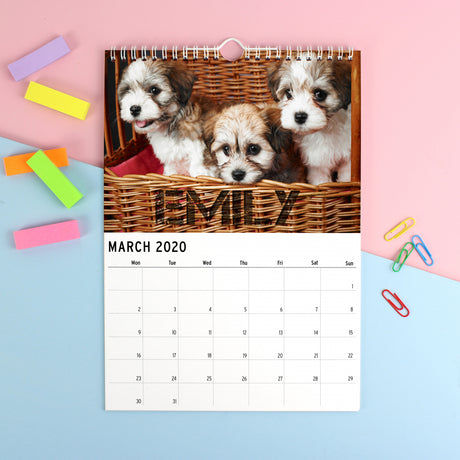 Personalised A4 Barking Mad Calendar - Calendars & Planners at Gift Moments