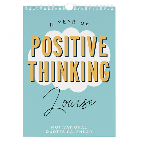 Personalised A4 Motivational Quotes Calendar - Calendars & Planners at Gift Moments