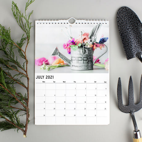 Personalised A4 Gardening Calendar - Calendars & Planners at Gift Moments