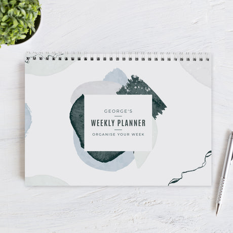 Abstract A4 Desk Planner - Gift Moments