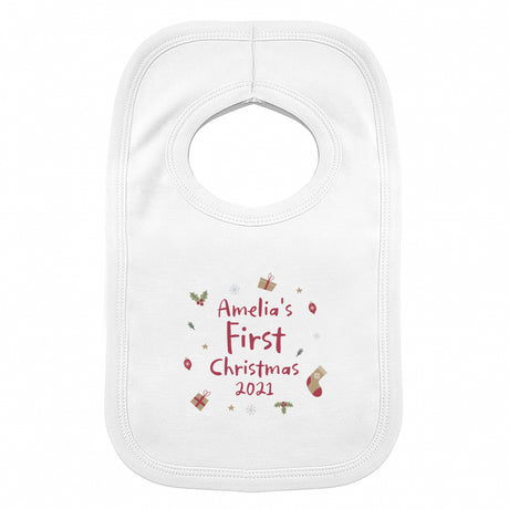 First Christmas Bib - Gift Moments